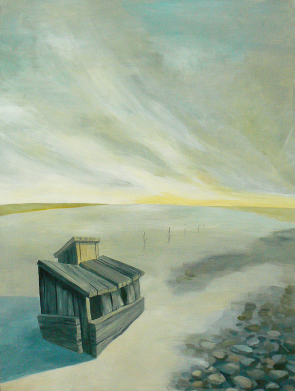 Samota, olej na plátně, 2007