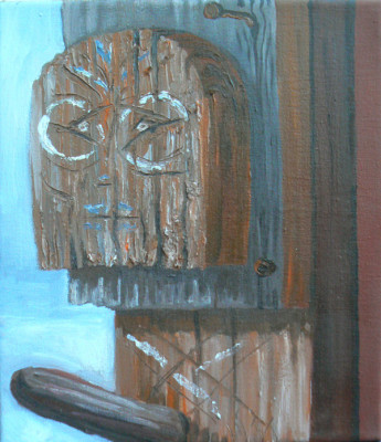 Paňák I., olej na plátně, 2007