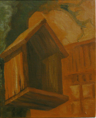 Budka V., olej na plátně, 40x50, 2007